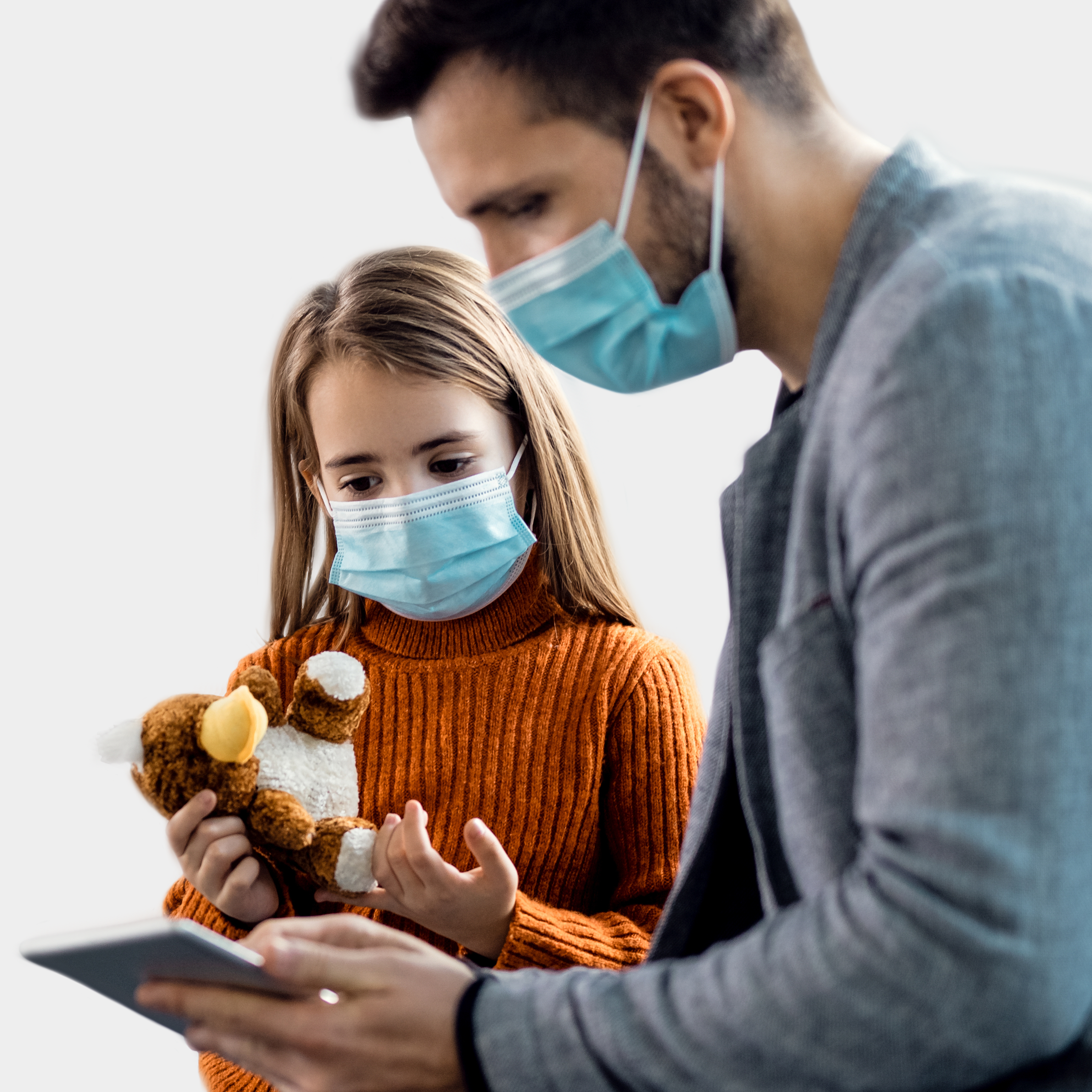 Social Worker Masked Photo